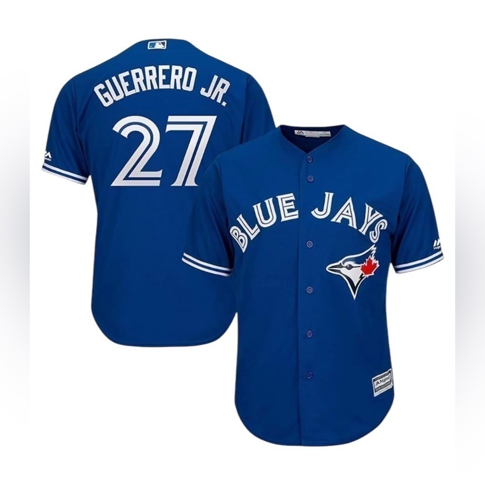 Youth L Toronto Blue Jays Vladimir Guerrero Jr. Royal Replica Player Jersey
